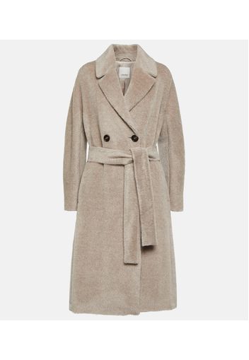 Alpaca and wool coat