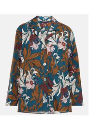 Fauna printed poplin shirt