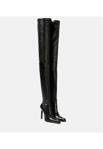 Nina 110 leather over-the-knee boots