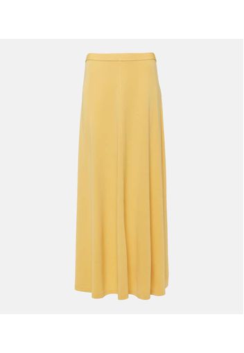 Jersey maxi skirt