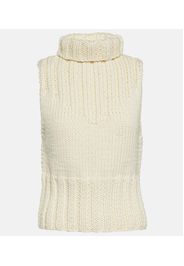 Wool turtleneck top