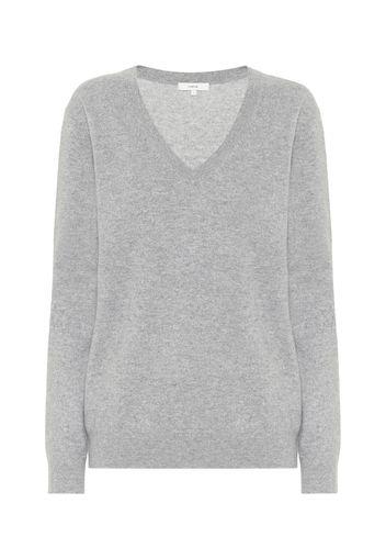 V-neck cashmere sweater