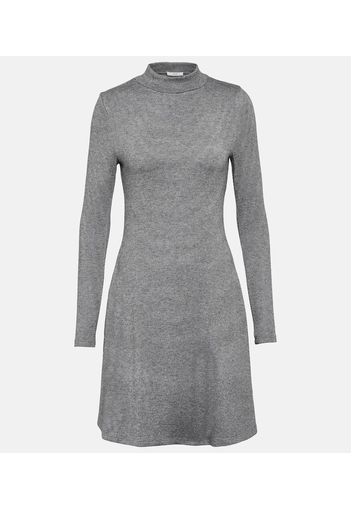 Mockneck minidress