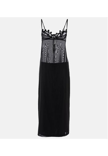 Wire Brasier slip dress