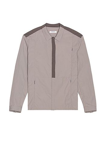 A-COLD-WALL* Arcane Panelled Shirt in Grey