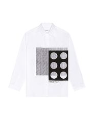 A-COLD-WALL* Projection Shirt in White