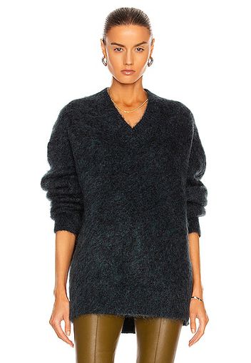 Acne Studios Karwa Mohair Sweater in Blue