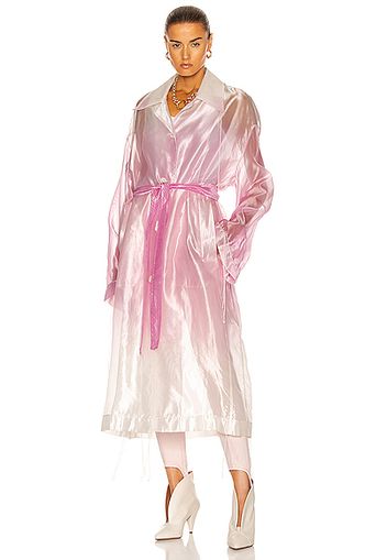 Acne Studios Button Down Duster in Pink