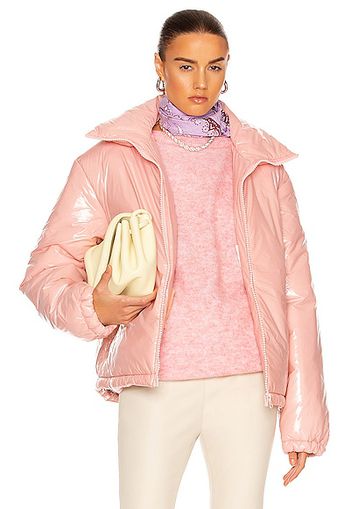 Acne Studios Oggy Gloss NY Face Jacket in Pink