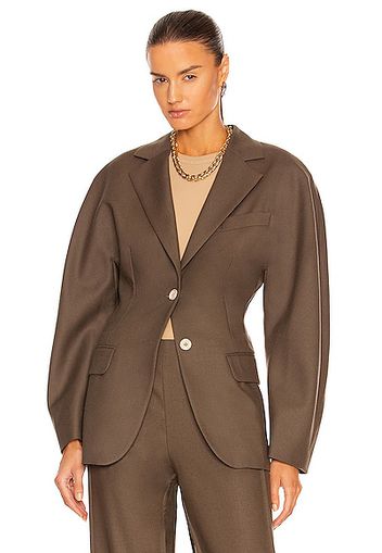 Acne Studios Jasmina Blazer in Taupe