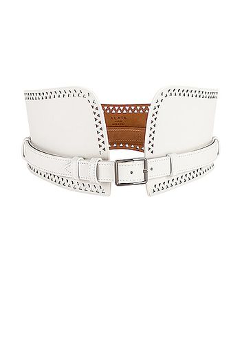 ALAÏA Vienne Belt in White