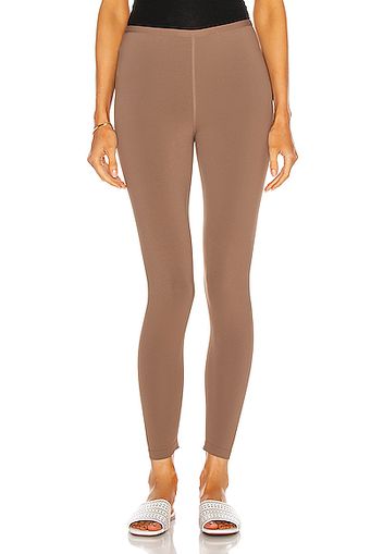 ALAÏA Stretch Legging in Brown