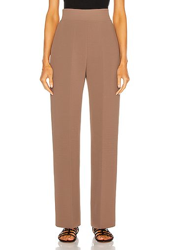 ALAÏA Tailored Pant in Brown