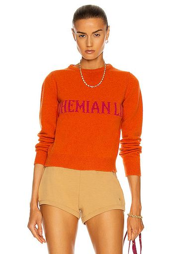 ALBERTA FERRETTI Bohemian Life Sweater in Orange