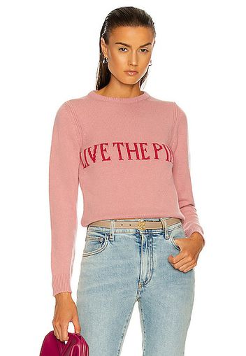 ALBERTA FERRETTI Live the Pink Sweater in Pink