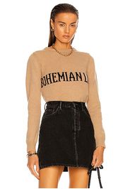 ALBERTA FERRETTI Bohemian Life Sweater in Beige