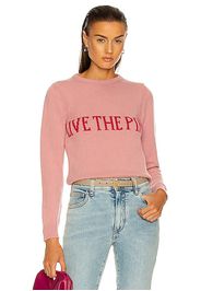 ALBERTA FERRETTI Live the Pink Sweater in Pink