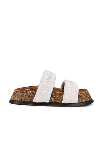 Alexander Wang Ronan Slide Sandal in Grey