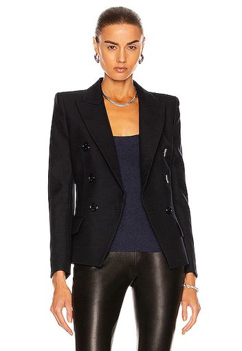 Alexandre Vauthier Double Breasted Blazer in Navy