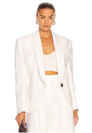 Alexandre Vauthier Oversized Blazer in White