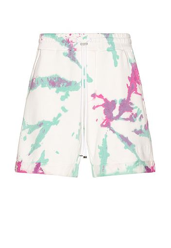 Amiri Tie Dye Sweat Shorts