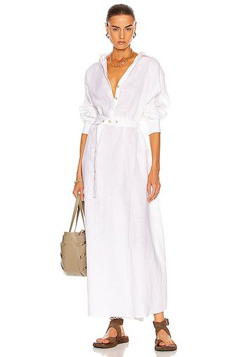 ASCENO The Porto Dress in White