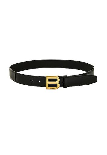 Balenciaga Hourglass Large Belt in Black