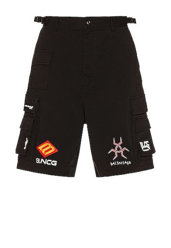 Balenciaga Gamer Short in Black