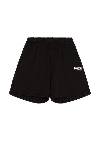 Balenciaga Sweat Shorts in Black