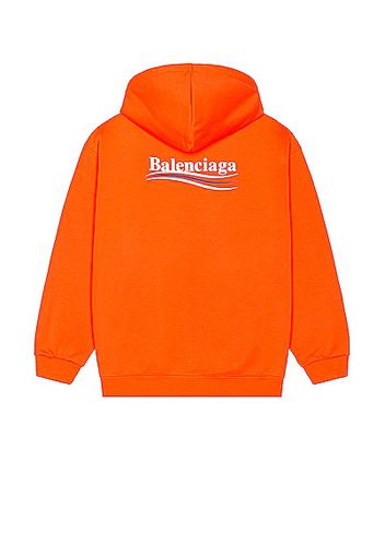 Balenciaga Medium Fit Hoodie in Orange