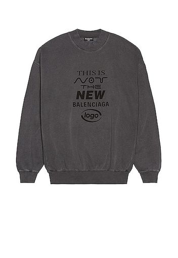 balenciaga crew neck sweater