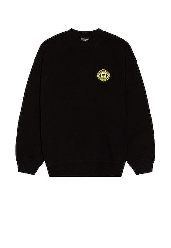 Balenciaga Crewneck Sweatshirt in Black