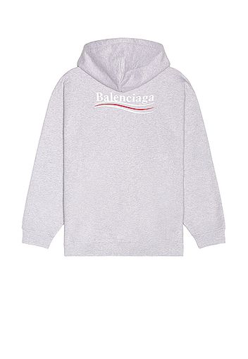 Balenciaga Campaign Hoodie in Light Grey