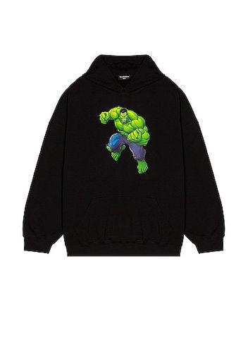 Balenciaga Hulk Boxy Hoodie in Black