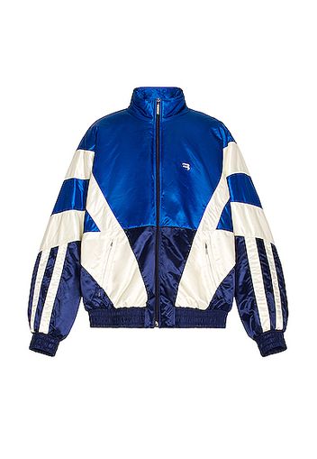 Balenciaga Padded Tracksuit Jacket in Blue