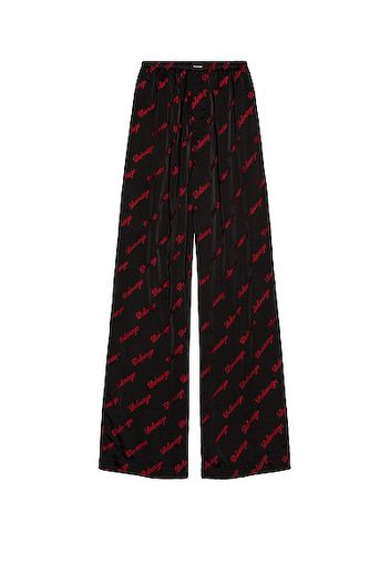 Balenciaga Pyjama Pants in Black