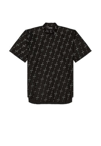 Balenciaga Normal Fit Shirt in Black