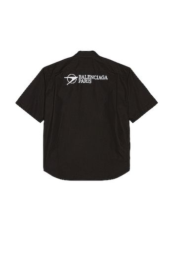 Balenciaga Large Fit Shirt in Black