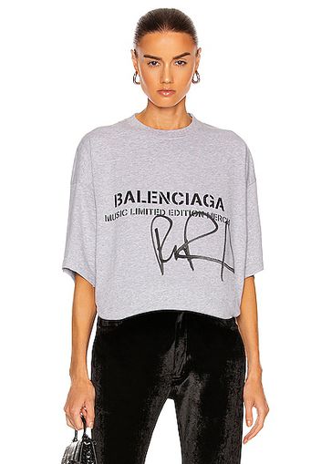 Balenciaga RuPaul Oversized T-Shirt in Grey