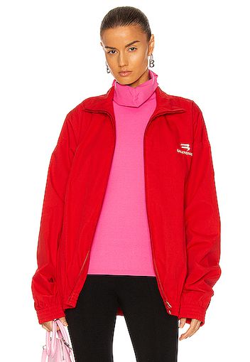 Balenciaga Tracksuit Jacket in Red