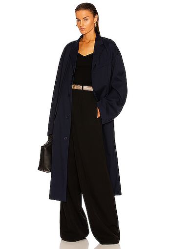 Balenciaga Tailoring Coat in Navy