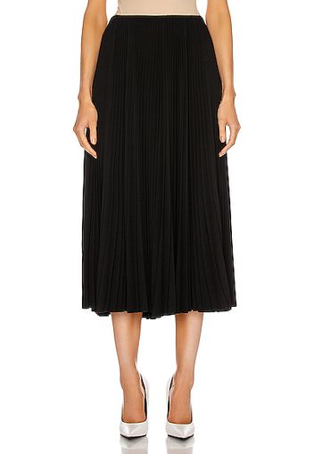 Balenciaga Pleated Skirt in Black