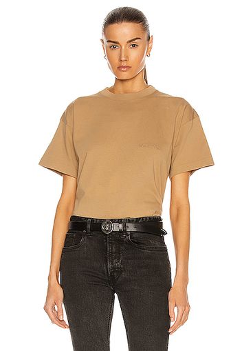 Balenciaga Medium Fit T Shirt in Neutral