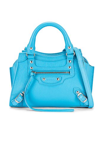 Balenciaga Classic Suede City Bag in Blue  Lyst