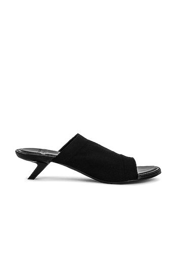 Balenciaga Stretch Sandals in Black