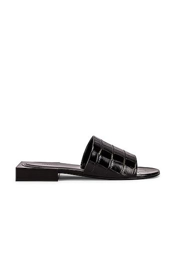 Balenciaga Box Sandals in Black