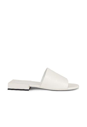 Balenciaga Box Sandals in White