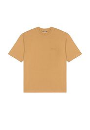 Balenciaga BB Corp Vintage T-Shirt in Brown