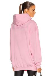 Balenciaga Medium Fit Hoodie in Pink