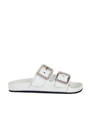 Balenciaga Mallorca Sandals in White